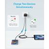 Anker Chargeur iPhone USB C 20 W, Chargeur iPad, Recharge Rapide, Compatible avec IPhone 17/17 Plus/iPhone 17 Pro Max/16/iPad et Autres (câble USB C 150 cm Inclus)(Noir)