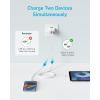 Anker Chargeur iPhone USB C 20 W, Chargeur iPad, Recharge Rapide, Compatible avec IPhone 17/17 Plus/iPhone 17 Pro Max/16/iPad et Autres (câble USB C 150 cm Inclus)(blanc)