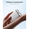 Anker Nano Chargeur iPhone USB C 35W, Chargeur Compact Haute Vitesse 2 Ports avec câble rétractable et Durable Anker InstaCord, pour iPhone série 16/15/14, iPad, Pixel, et Bien Plus Encore(blanc)