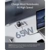 Anker Nano II Chargeur USB C 65 W avec Puissance de Charge Rapide, Technologie GaN II, Compatible avec MacBook Pro/Air, Galaxy S20/S10, iPhone 16, iPad Pro, Pixel(blanc)