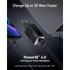 Chargeur USB C Anker 735 (GaNPrime 65W), Chargeur Mural Compact 3 Ports pour MacBook Pro/Air, iPad Pro, Galaxy S22/S21, HP Spectre, Note 20/10+, iPhone 13/Pro, Pixel, et Plus(Noir)