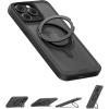 Anker FlexStand Coque magnétique pour téléphone, antidérapante, résiste aux Chutes, Coque de Protection avec Anneau Support, Compatible MagSafe, conçu exclusivement pour iPhone 15(15,5 cm)