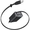 Anker Nano Chargeur iPhone USB C 35W, Chargeur Compact Haute Vitesse 2 Ports avec câble rétractable et Durable Anker InstaCord, pour iPhone série 16/15/14, iPad, Pixel, et Bien Plus Encore(Black)