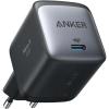 Anker Nano II Chargeur USB C 65 W avec Puissance de Charge Rapide, Technologie GaN II, Compatible avec MacBook Pro/Air, Galaxy S20/S10, iPhone 16, iPad Pro, Pixel(Noir)
