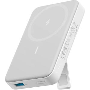 Anker Batterie Externe iPhone, 633 Batterie Magnétique 10000 mAh, Chargeur Induction Portable Pliable pour iPhone 13/13 Pro/13 Pro Max/12/12 Pro et 12 Pro Max