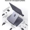 Anker Hub USB C 551 8 en 1, avec Support de Tablette Pliable, entrée d&rsquo;alimentation, HDMI 4K, 2 Ports de données USB-A, AUX 3,5 mm et emplacements pour Cartes microSD/SD, pour iPad Pro et Autres