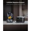 Station électrique portable Anker SOLIX C1000 Gen 2 et panneau solaire 200 W, générateur solaire 2 000 W (pic 3 000 W), charge totale en 49 min, batterie LiFePO4 1 024 Wh, pour les coupures de courant(C1000 Gen 2)