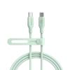 Anker 543 Câble USB C vers USB C (240 W 1,8 m), Câble de Charge Écologique USB 2.0 pour MacBook Pro 2020, iPad Pro 2020, iPad Air 4, Samsung Galaxy S21, et Plus, Vert Naturel
