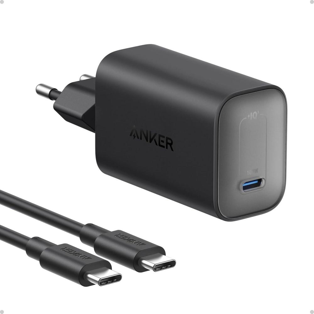 imageAnker Chargeur USB C Nano de MacBook 100 W Chargeur pour MacBook iPad iPhone 1616 Plus 16 Pro Max1514131211 Galaxy et Tous appareils cble USBC 180 m fourniBlack
