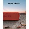 Soundcore Anker 2 Enceinte Bluetooth, Enceinte Bluetooth Puissante sans Fil avec Basses Puissantes, Autonomie de 24 Heures, Porté de 20 m, Etanche Waterproof IPX7 et Microphone Intégré(Rouge)