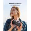 Soundcore Anker 2 Enceinte Bluetooth, Enceinte Bluetooth Puissante sans Fil avec Basses Puissantes, Autonomie de 24 Heures, Porté de 20 m, Etanche Waterproof IPX7 et Microphone Intégré(Noir)