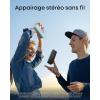 Soundcore Anker 2 Enceinte Bluetooth, Enceinte Bluetooth Puissante sans Fil avec Basses Puissantes, Autonomie de 24 Heures, Porté de 20 m, Etanche Waterproof IPX7 et Microphone Intégré(bleu layette)