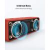 Soundcore Anker 2 Enceinte Bluetooth, Enceinte Bluetooth Puissante sans Fil avec Basses Puissantes, Autonomie de 24 Heures, Porté de 20 m, Etanche Waterproof IPX7 et Microphone Intégré(Rouge)