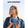 Soundcore Anker 2 Enceinte Bluetooth, Enceinte Bluetooth Puissante sans Fil avec Basses Puissantes, Autonomie de 24 Heures, Porté de 20 m, Etanche Waterproof IPX7 et Microphone Intégré(bleu)