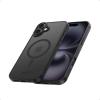 Anker Coque de téléphone pour iPhone 16 : coque de protection magnétique mate texturée de qualité militaire pour téléphone portable translucide – Coque de protection fine et résistante aux chocs