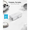 Anker 621 Power Bank avec connecteur Lightning intégré, Chargeur Portable sans Fil 12 W certifié MFi 5 000 mAh, Compatible avec iPhone 14/14 Pro/14 Plus/14 Pro Max, iPhone séries 13 et 12（Blanc）(blanc)