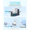 Anker Zolo Chargeur USB-C, Adaptateur Mural 4 Ports avec Sortie 50W Max, 2 Ports USB-C et 2 Ports USB-A, Compact et Stable, pour iPhone 17/16, MacBook, iPad, Pixel, Galaxy, et Plus (Câble Non Inclus)(blanc)